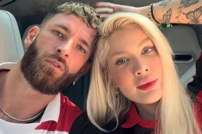 Léo Pereira e Karoline Lima se beijam em festa do Flamengo; veja - (crédito: Reprodução/Instagram) Léo Pereira e Karoline Lima se beijam em festa do Flamengo; veja - (crédito: Reprodução/Instagram)