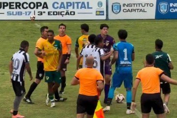 Bruninho foi um dos jogadores envolvidos na confusão - (crédito: Material cedido ao Correio) Bruninho foi um dos jogadores envolvidos na confusão - (crédito: Material cedido ao Correio)