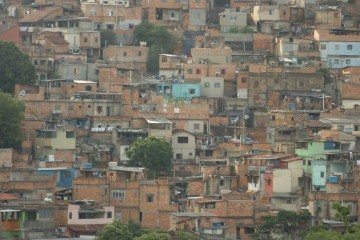 Vista parcial do Aglomerado Pedreira Prado Lopes, localizado no bairro Sao Cristovao, região Noroeste da Capital     -  (crédito:  Alexandre Guzanshe/EM/D.A Press)