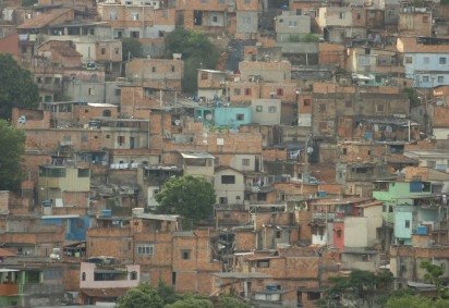 Vista parcial do Aglomerado Pedreira Prado Lopes, localizado no bairro Sao Cristovao, região Noroeste da Capital     -  (crédito:  Alexandre Guzanshe/EM/D.A Press)
