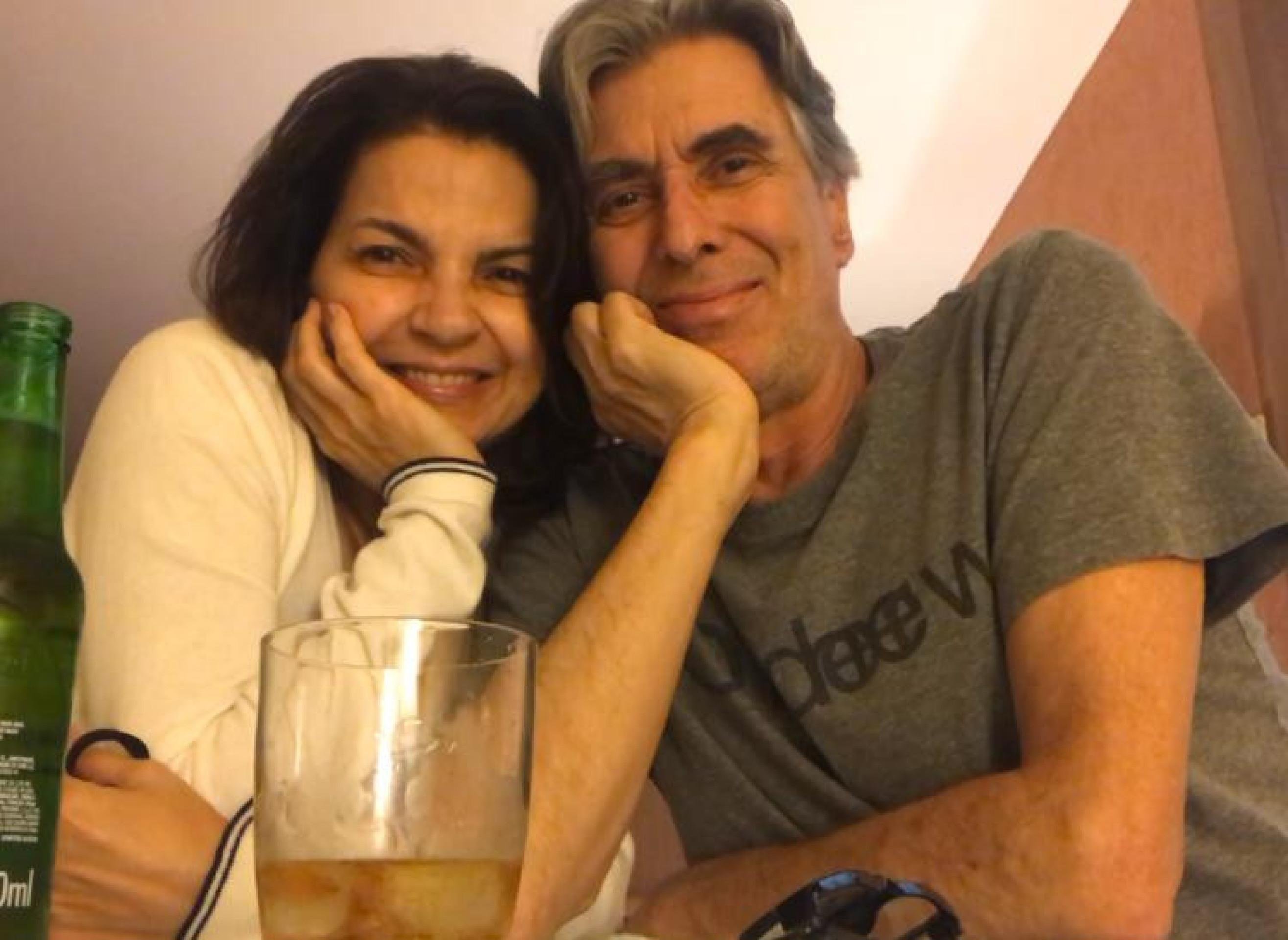 Carmem e o marido Guilherme ficaram juntos por 20 anos