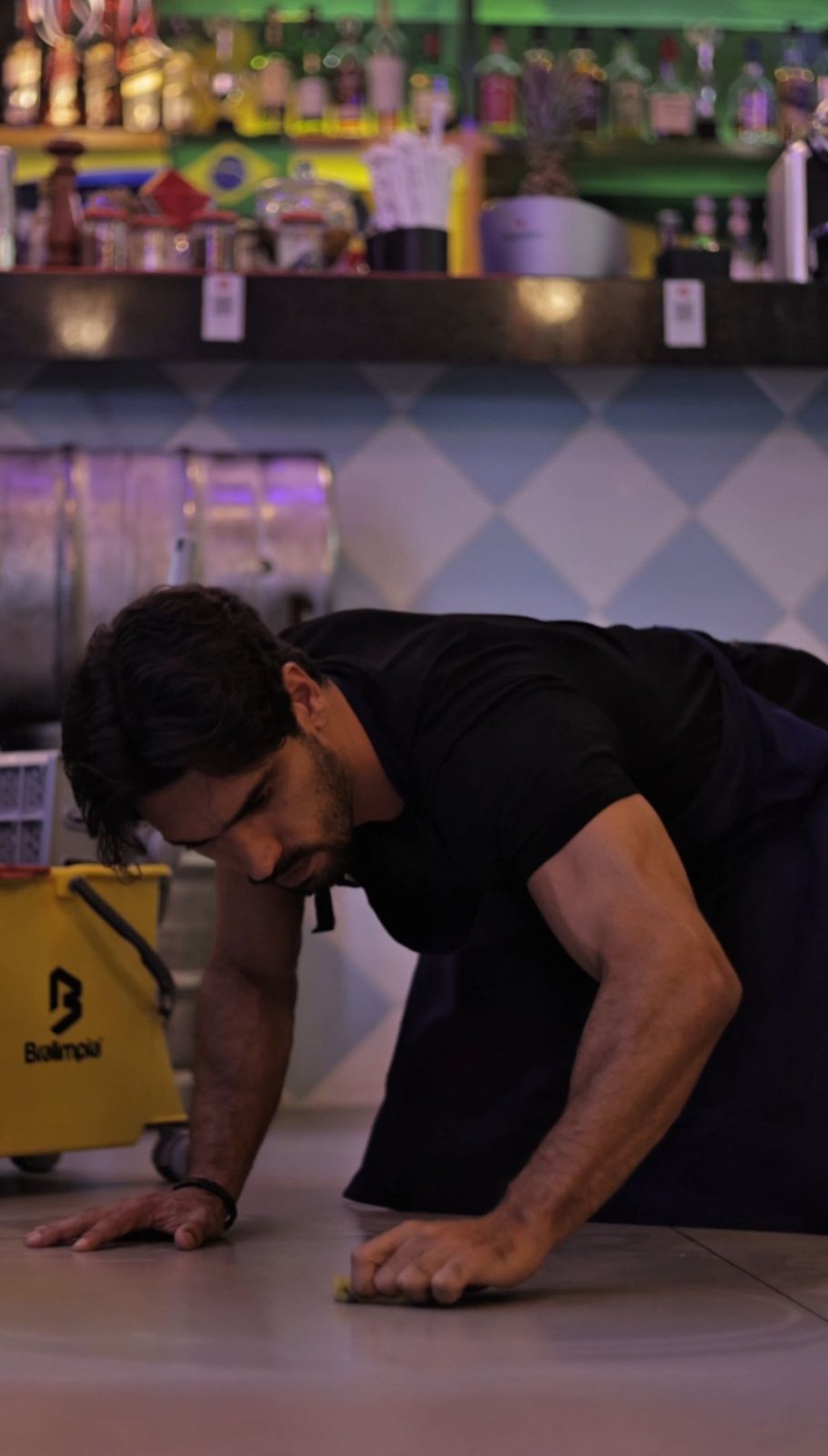 Eduardo Parlagreco em cena