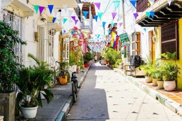 Alguns dos eventos culturais mais importantes de Cartagena incluem o Festival Internacional de Música de Cartagena e o Festival de Cinema de Cartagena. -  (crédito: Jorge Gardner Unsplash)