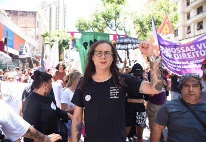 A deputada Federal Duda Salabert (PDT) -  (crédito:  Gladyston Rodrigues/EM) -A deputada Federal Duda Salabert (PDT) -  (crédito:  Gladyston Rodrigues/EM)