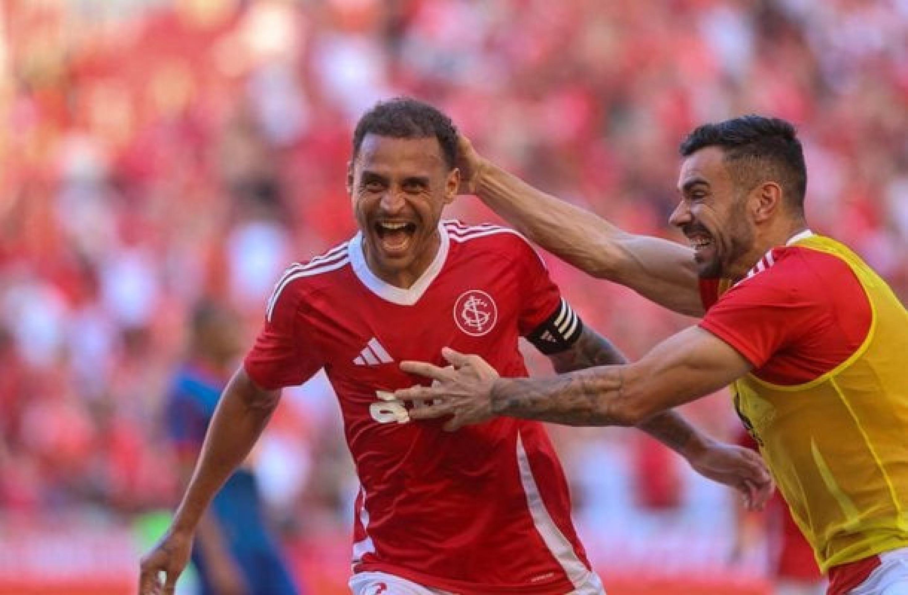 Alan Patrick marcou para o Inter - Foto: Ricardo Duarte / Internacional - (crédito: Foto: Ricardo Duarte / Internacional) Alan Patrick marcou para o Inter - Foto: Ricardo Duarte / Internacional - (crédito: Foto: Ricardo Duarte / Internacional)