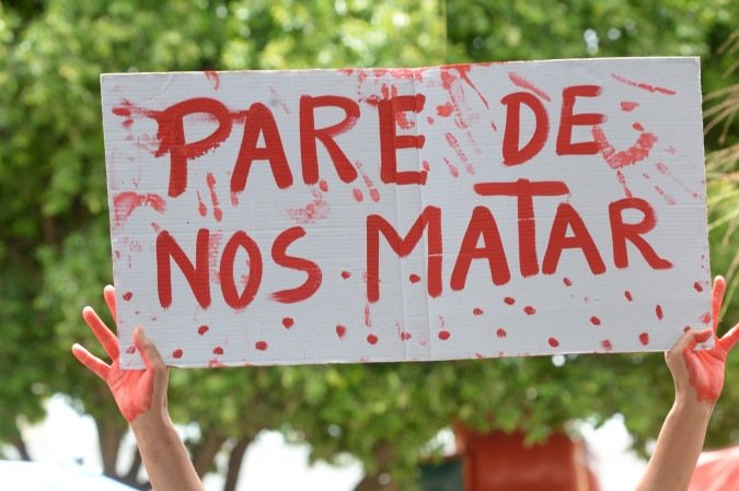 Ao todo, foram registrados 1.571 feminicídios no ano passado - (crédito: Marcelo Ferreira/CB/D.A Press) Ao todo, foram registrados 1.571 feminicídios no ano passado - (crédito: Marcelo Ferreira/CB/D.A Press)