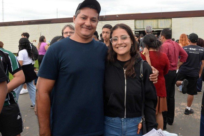 Ana Caroline avaliou que o exame trouxe uma mistura equilibrada