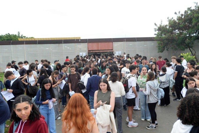  07.12.2025. Guilherme Felix CB/DA Press. Saida do PAS  -  (crédito:  Guilherme Felix CB/DA Press)