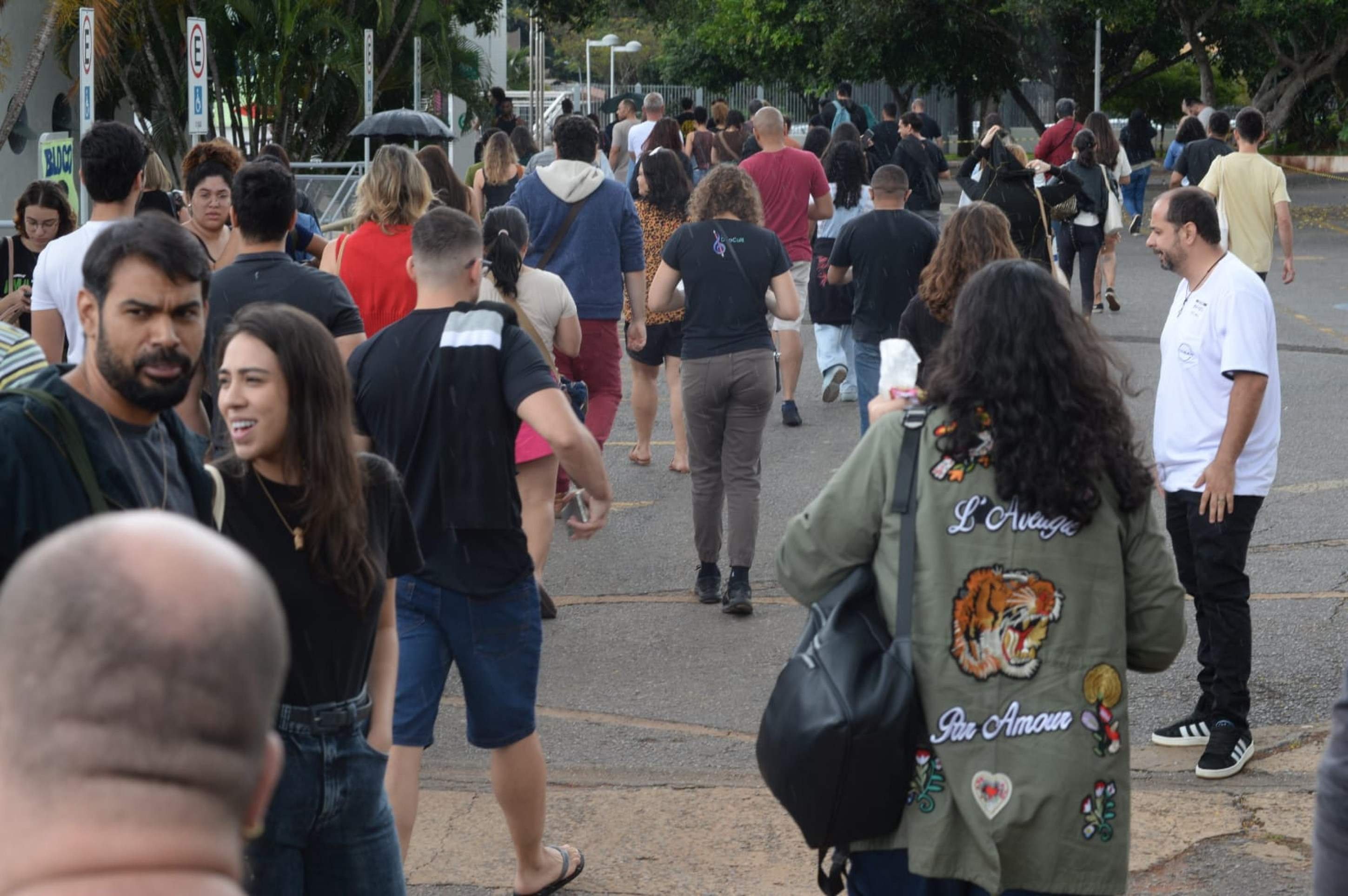 Candidatos chegam para a segunda fase do CNU