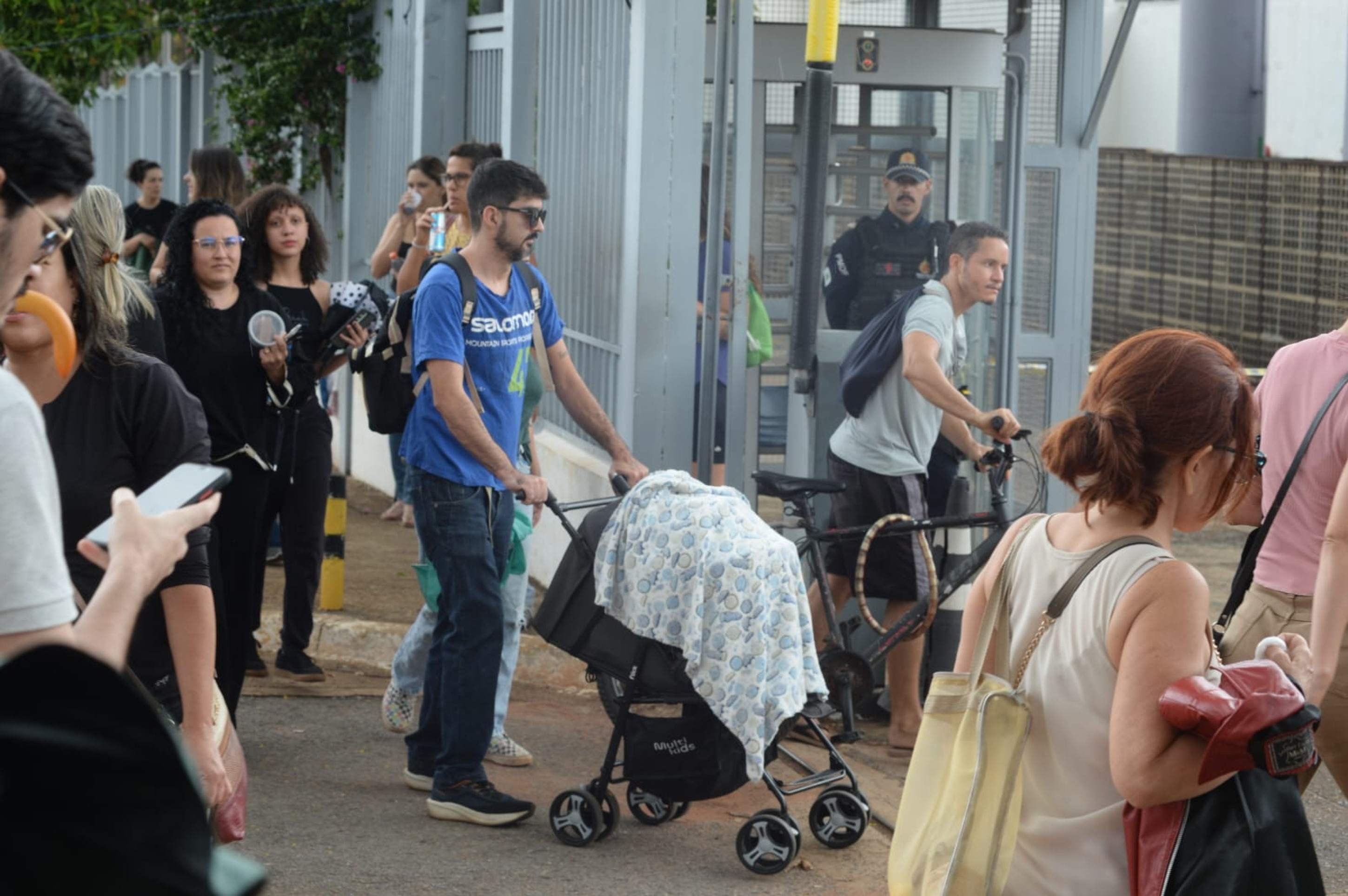Candidatos chegam para a segunda fase do CNU