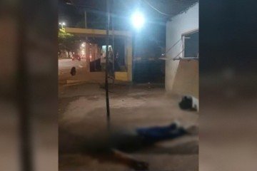A vítima foi atingida por um golpe de arma branca na região do pescoço - (crédito: Reprodução/@fala_planaltina) A vítima foi atingida por um golpe de arma branca na região do pescoço - (crédito: Reprodução/@fala_planaltina)