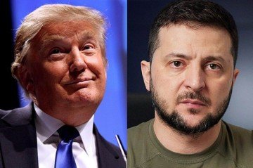 Presidente dos Estados Unidos, Donald Trump, e presidente da Ucrânia Volodymyr Zelensky - (crédito: Gage Skidmore/Wikimedia Commons/President of Ukraine - Wikimédia Commons) Presidente dos Estados Unidos, Donald Trump, e presidente da Ucrânia Volodymyr Zelensky - (crédito: Gage Skidmore/Wikimedia Commons/President of Ukraine - Wikimédia Commons)