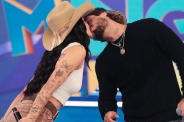 Zé Felipe detalha primeiro beijo em Ana Castela e faz revelação - (crédito: Reprodução/SBT) Zé Felipe detalha primeiro beijo em Ana Castela e faz revelação - (crédito: Reprodução/SBT)