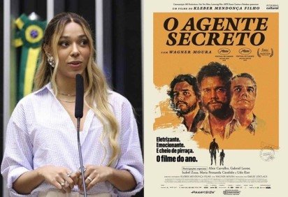 Erika Hilton celebrou nas redes o desempenho inédito de 'O Agente Secreto' no Globo de Ouro -  (crédito: Zeca Ribeiro/Câmara dos Deputados / Divulgação ) -Erika Hilton celebrou nas redes o desempenho inédito de 'O Agente Secreto' no Globo de Ouro -  (crédito: Zeca Ribeiro/Câmara dos Deputados / Divulgação )