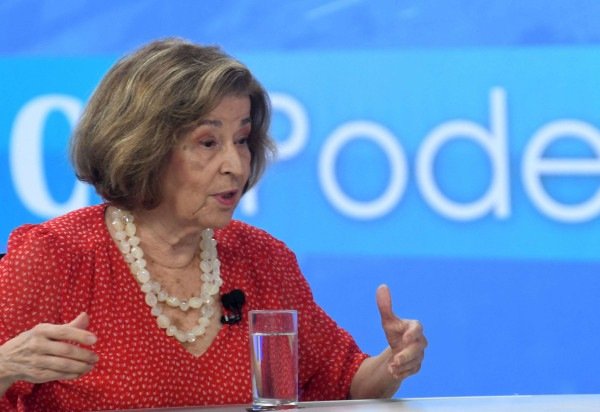  08.12.2025. Ed Alves CB/DA Press. Lia Zanotta Machado, professora da UnB e antropóloga especialista em violência contra a mulher, é a entrevistada do CB.Poder desta segunda-feira. Na bancada: Ana Maria Campos e Sibele Negromonte -  (crédito:  Ed Alves CB/DA Press)