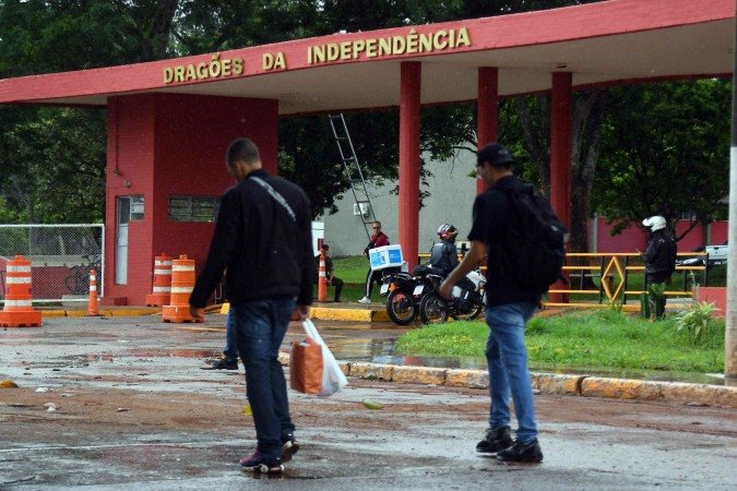 Integrante do 1º Regimento de Cavalaria de Guardas, Kelvin Barros da Silva confessou o assassinato da cabo Maria de Lourdes Freire, de 25 anos - (crédito: Ed Alves CB/DA Press) Integrante do 1º Regimento de Cavalaria de Guardas, Kelvin Barros da Silva confessou o assassinato da cabo Maria de Lourdes Freire, de 25 anos - (crédito: Ed Alves CB/DA Press)