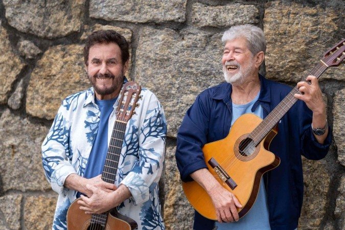 Jocafi e Antônio Carlos em entrevista à BBC News Brasil; a parceria já dura mais de 50 anos - (crédito: BBC) Jocafi e Antônio Carlos em entrevista à BBC News Brasil; a parceria já dura mais de 50 anos - (crédito: BBC)