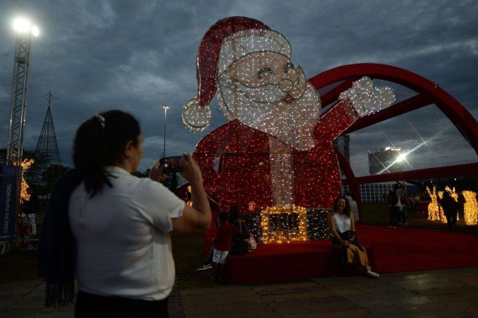 Complexo natalino conta com diversas atrações lúdicas