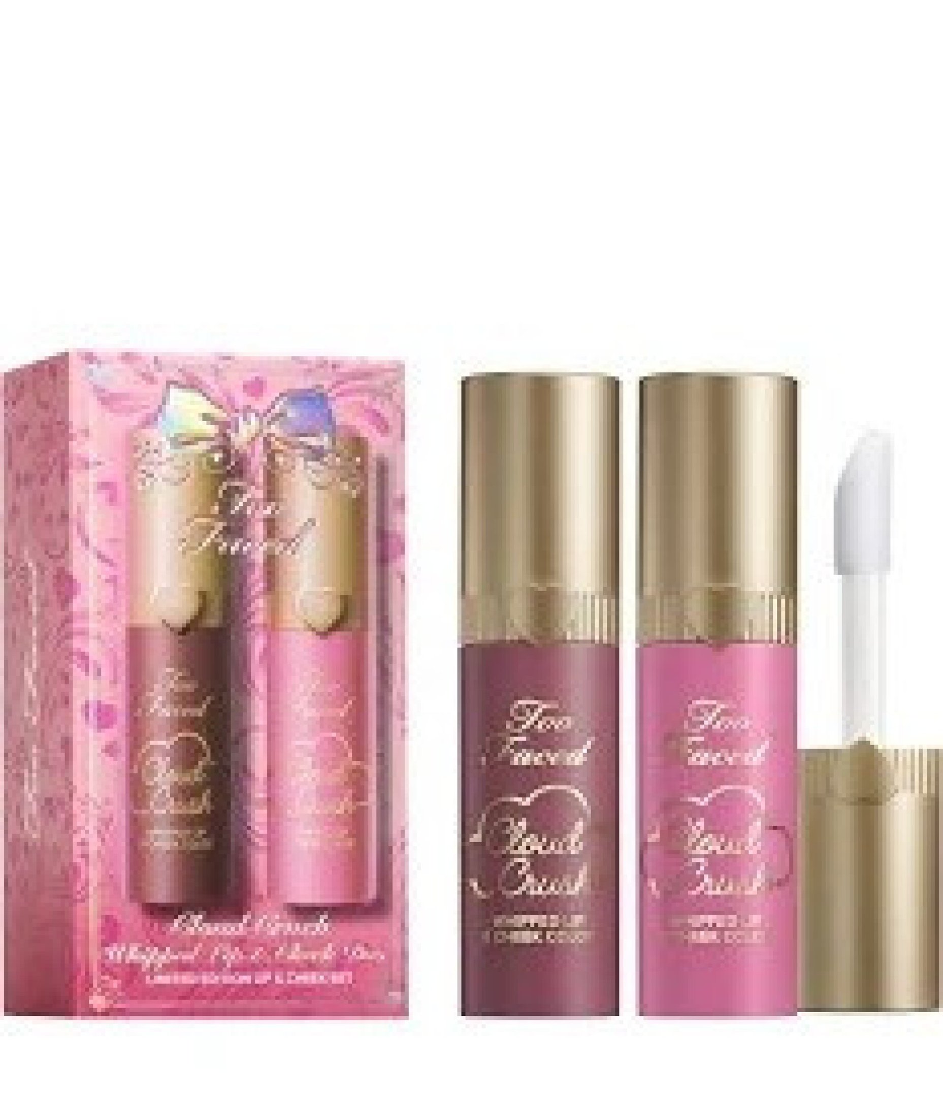 Kit Blush Too Faced Cloud Crush Whipped Lop & Cheek Duo (R$ 299)