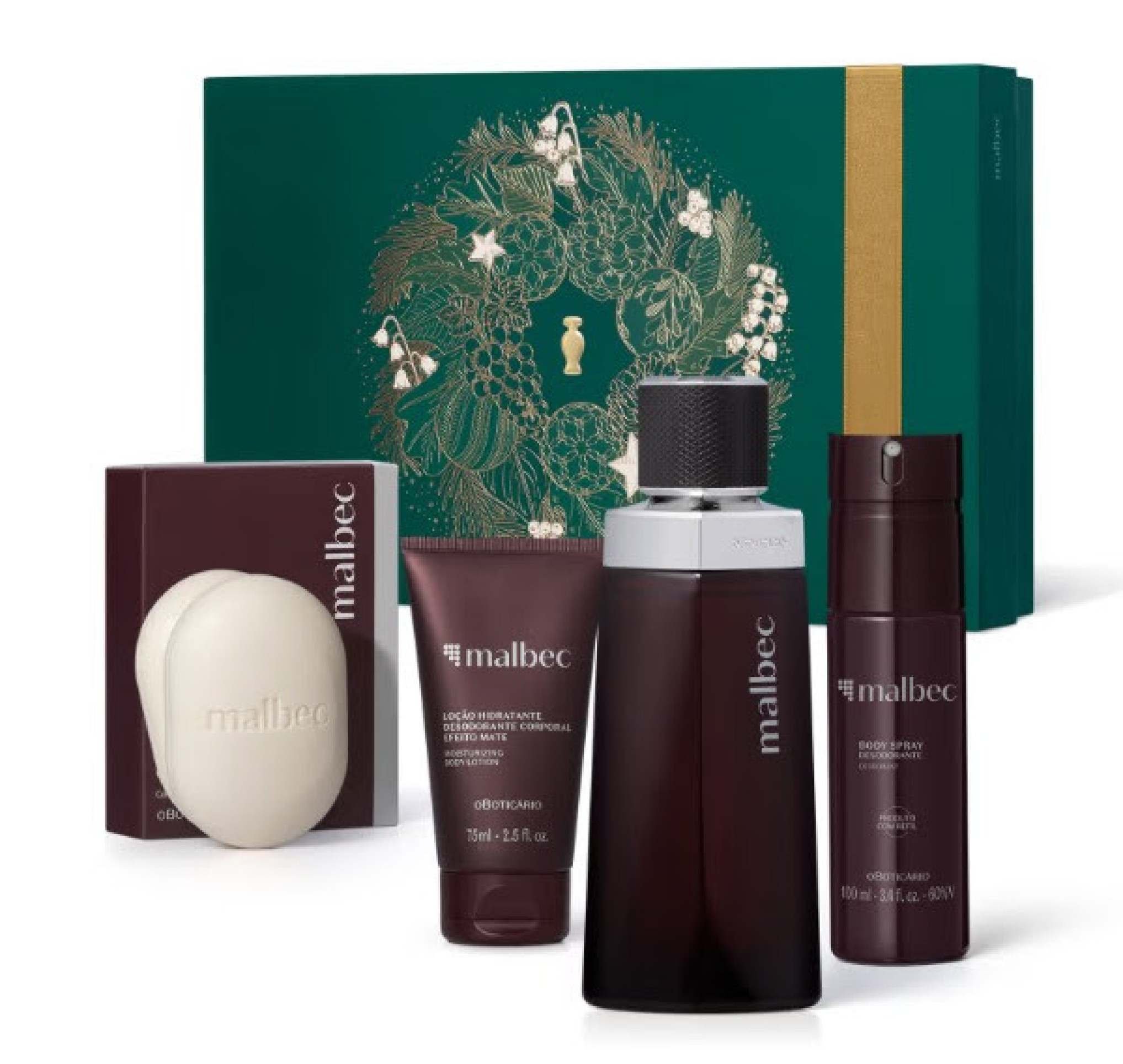 Botic&aacute;rio Kit Presente Malbec (R$ 269,90)