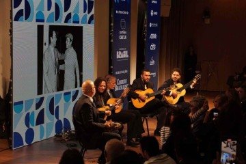 Músicos do Clube do Choro se apresentaram no Prêmio JK, organizado pelo Correio Braziliense - (crédito: Guilherme Damasceno/CB/D.A.Press) Músicos do Clube do Choro se apresentaram no Prêmio JK, organizado pelo Correio Braziliense - (crédito: Guilherme Damasceno/CB/D.A.Press)