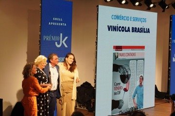 09.12.2025 Guilherme Felix CB/DA Press. Premio JK Ronaldo Triacca vinicola brasilia -  (crédito: Guilherme Felix CB/DA Press)