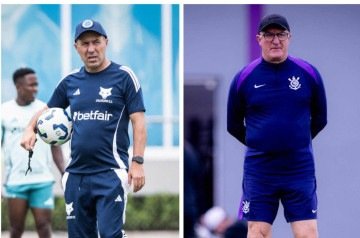 Leonardo Jardim e Dorival Jr. buscam o mesmo título, mas com pesos diferentes para os currículos -  (crédito: Gustavo Aleixo/Cruzeiro e Rodrigo Coca/Ag. Corinthians)