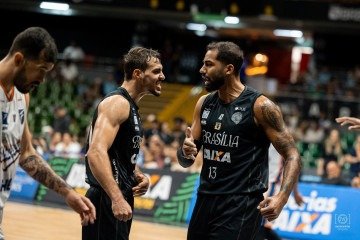 Extraterrestres embarcam rumo à Terra da Garoa para sequência contra São José e Corinthians  -  (crédito: Matheus Maranhão / Brasília Basquete)