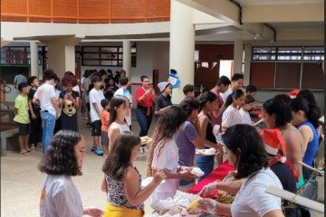 Registros da última edição da festa natalina do InE -  (crédito: Divulgação)