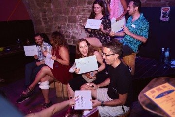 O evento é guiado por dinâmicas e brincadeiras que permitem a interação de todos os participantes - (crédito: Divulgação) O evento é guiado por dinâmicas e brincadeiras que permitem a interação de todos os participantes - (crédito: Divulgação)