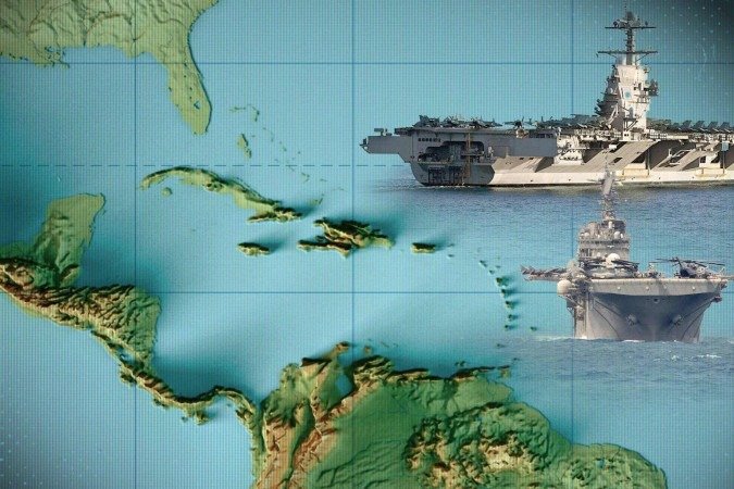 Os Estados Unidos realizam no Caribe sua maior operação militar dos últimos anos - (crédito: Getty Images) Os Estados Unidos realizam no Caribe sua maior operação militar dos últimos anos - (crédito: Getty Images)