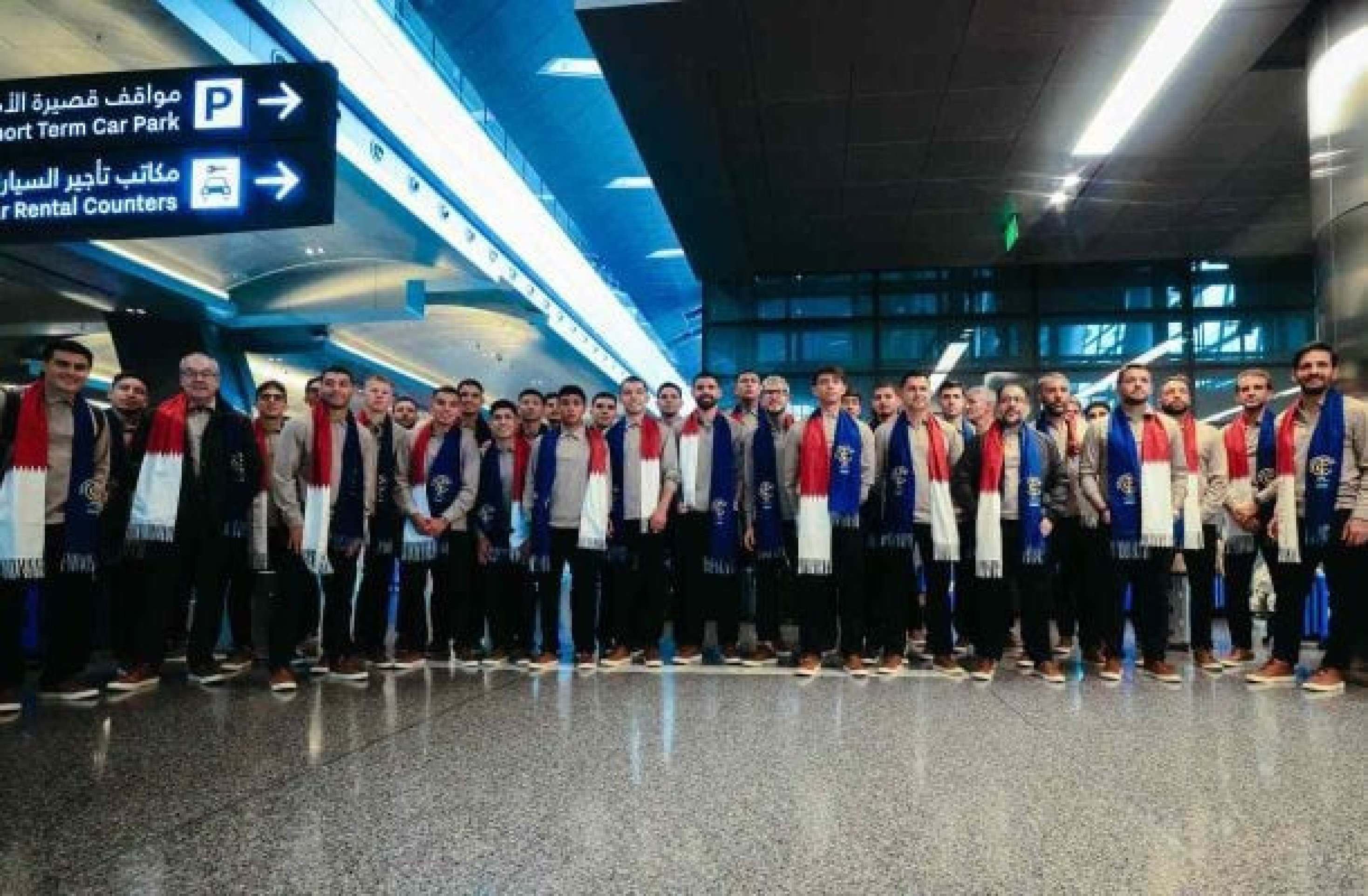 Cruz Azul já está no Catar, onde enfrenta o Flamengo na quarta (10/12) - (crédito: Foto: Divulgação) Cruz Azul já está no Catar, onde enfrenta o Flamengo na quarta (10/12) - (crédito: Foto: Divulgação)