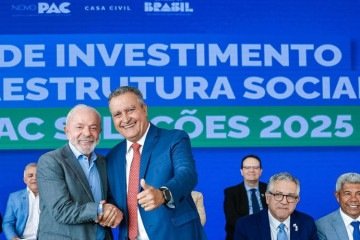 Lula e o ministro da Casa Civil, Rui Costa - (crédito: Ricardo Stuckert / PR) Lula e o ministro da Casa Civil, Rui Costa - (crédito: Ricardo Stuckert / PR)