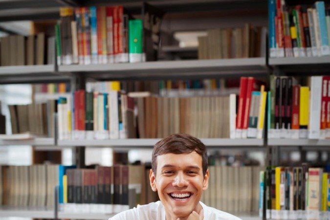 Pedro Lima, professor de língua portuguesa no Questão de Texto