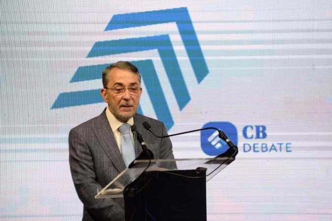 Guilherme Machado, presidente do Correio, no debate Desafios 2026: democracia, desenvolvimento e justiça social no Brasil contemporâneo -  (crédito: Minervino Júnior/CB/D.A Press)