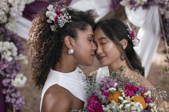 Dados do IBGE mostram alta contínua e protagonismo das mulheres no aumento dos casamentos do mesmo sexo - (crédito: Freepik) Dados do IBGE mostram alta contínua e protagonismo das mulheres no aumento dos casamentos do mesmo sexo - (crédito: Freepik)