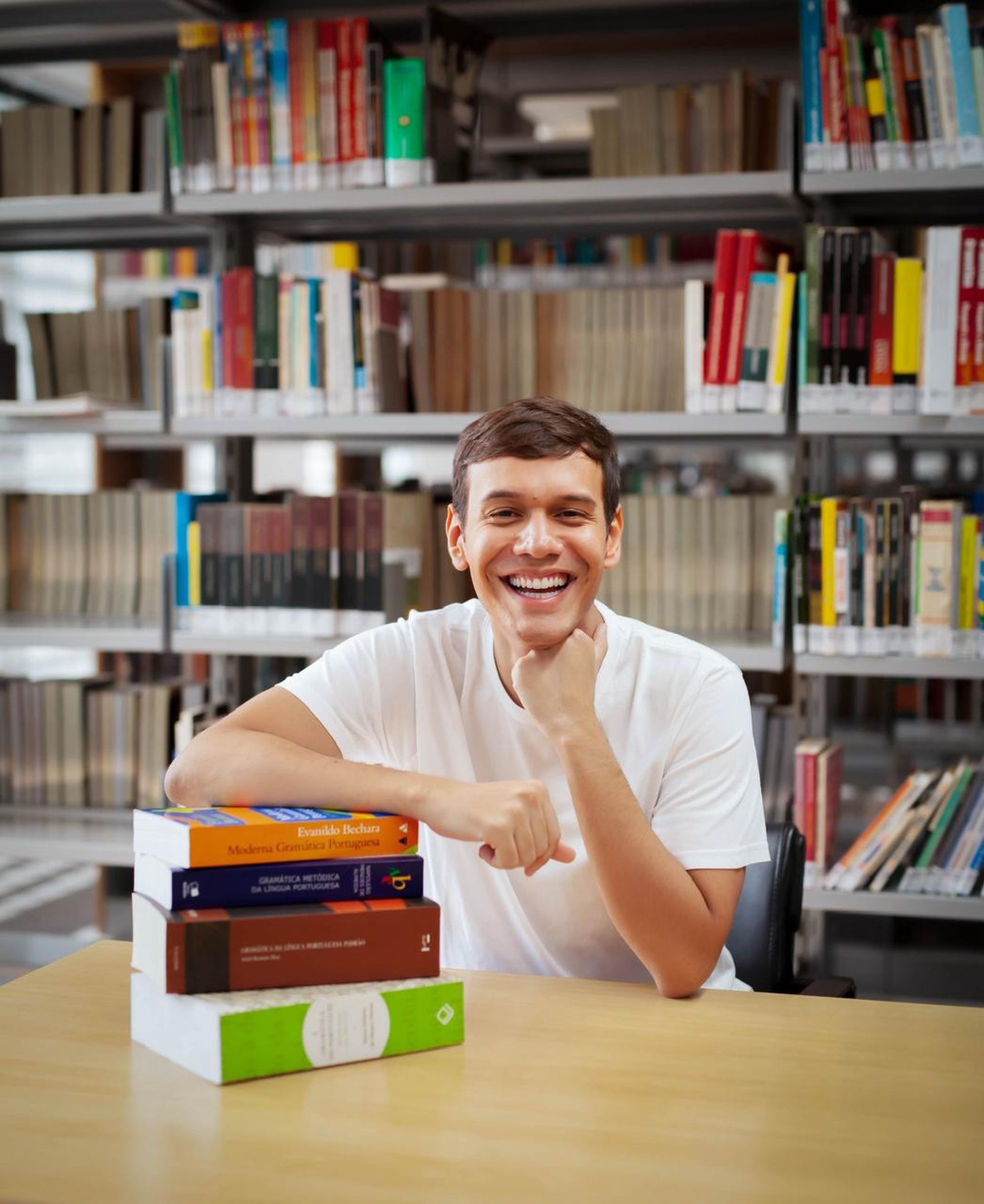 Pedro Lima, professor de língua portuguesa no Questão de Texto