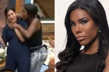 A Fazenda: Carol Lekker é expulsa após dar um 'mata-leão' em Dudda - (crédito: Record) A Fazenda: Carol Lekker é expulsa após dar um 'mata-leão' em Dudda - (crédito: Record)