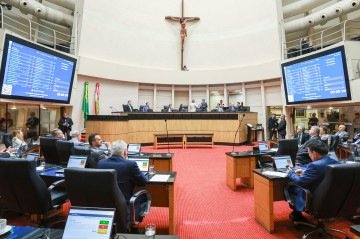 Votação ocorrida nesta quarta-feira (10) - (crédito: Reprodução/ Agência AL) Votação ocorrida nesta quarta-feira (10) - (crédito: Reprodução/ Agência AL)