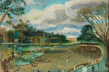 Alberto da Veiga Guinard na exposição uma história da arte brasileira, no CCBB