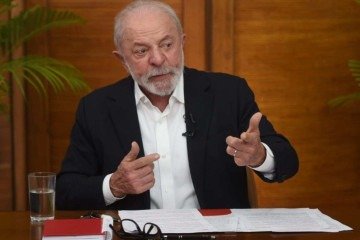 Presidente Lula durante entrevista ao EM Minas, programa do Estado de Minas, Portal Uai e TV Alterosa. - (crédito: Gladyston Rodrigues/EM/D.A Press) Presidente Lula durante entrevista ao EM Minas, programa do Estado de Minas, Portal Uai e TV Alterosa. - (crédito: Gladyston Rodrigues/EM/D.A Press)