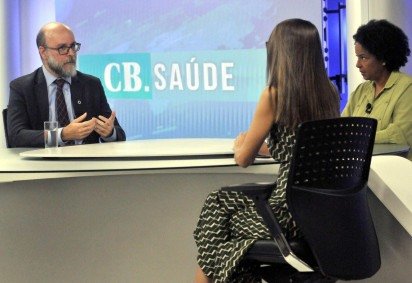 Em entrevista ao CB.Saúde, parceria entre o Correio Braziliense e a TV Brasília, concedida às jornalistas Carmen Souza e Mariana Niederauer, ele afirmou que a agência precisa de mais servidores para lidar com demandas regulatórias cada vez mais complexas -  (crédito:  Marcelo Ferreira/CB/D.A Press)