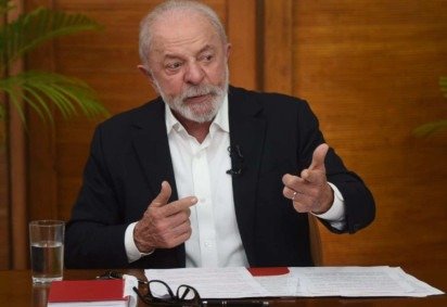 Presidente Lula durante entrevista ao EM Minas, programa do Estado de Minas, Portal Uai e TV Alterosa. -  (crédito: Gladyston Rodrigues/EM/D.A Press) -Presidente Lula durante entrevista ao EM Minas, programa do Estado de Minas, Portal Uai e TV Alterosa. -  (crédito: Gladyston Rodrigues/EM/D.A Press)
