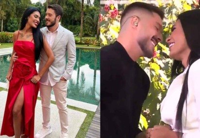 Pocah e Ronan Souza viviam relação marcada por conflitos antes do término -  (crédito: Reprodução/Instagram) -Pocah e Ronan Souza viviam relação marcada por conflitos antes do término -  (crédito: Reprodução/Instagram)