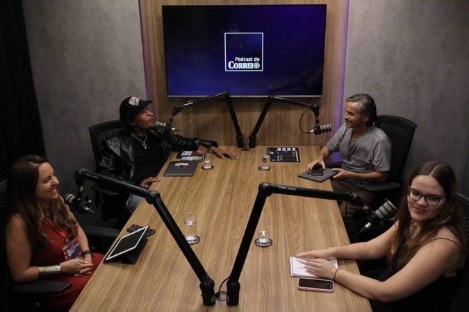 Podcast do Correio #149, com Ana Arruda e Hodari - (crédito: Correio Braziliense) Podcast do Correio #149, com Ana Arruda e Hodari - (crédito: Correio Braziliense)