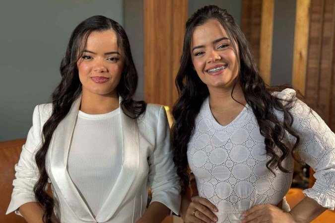 As gêmeas que emocionaram o gospel: Emanuelles viram fenômeno após vídeo viral -  (crédito: Divulgação)