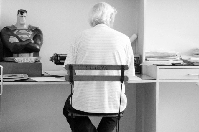 Xiraldo e a máquina de escrever - (crédito: Divulgação) Xiraldo e a máquina de escrever - (crédito: Divulgação)