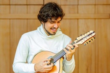 Ian Coury tem uma hist&oacute;ria longa com o Clube do Choro -  (crédito: Val&eacute;ria Carvalho)