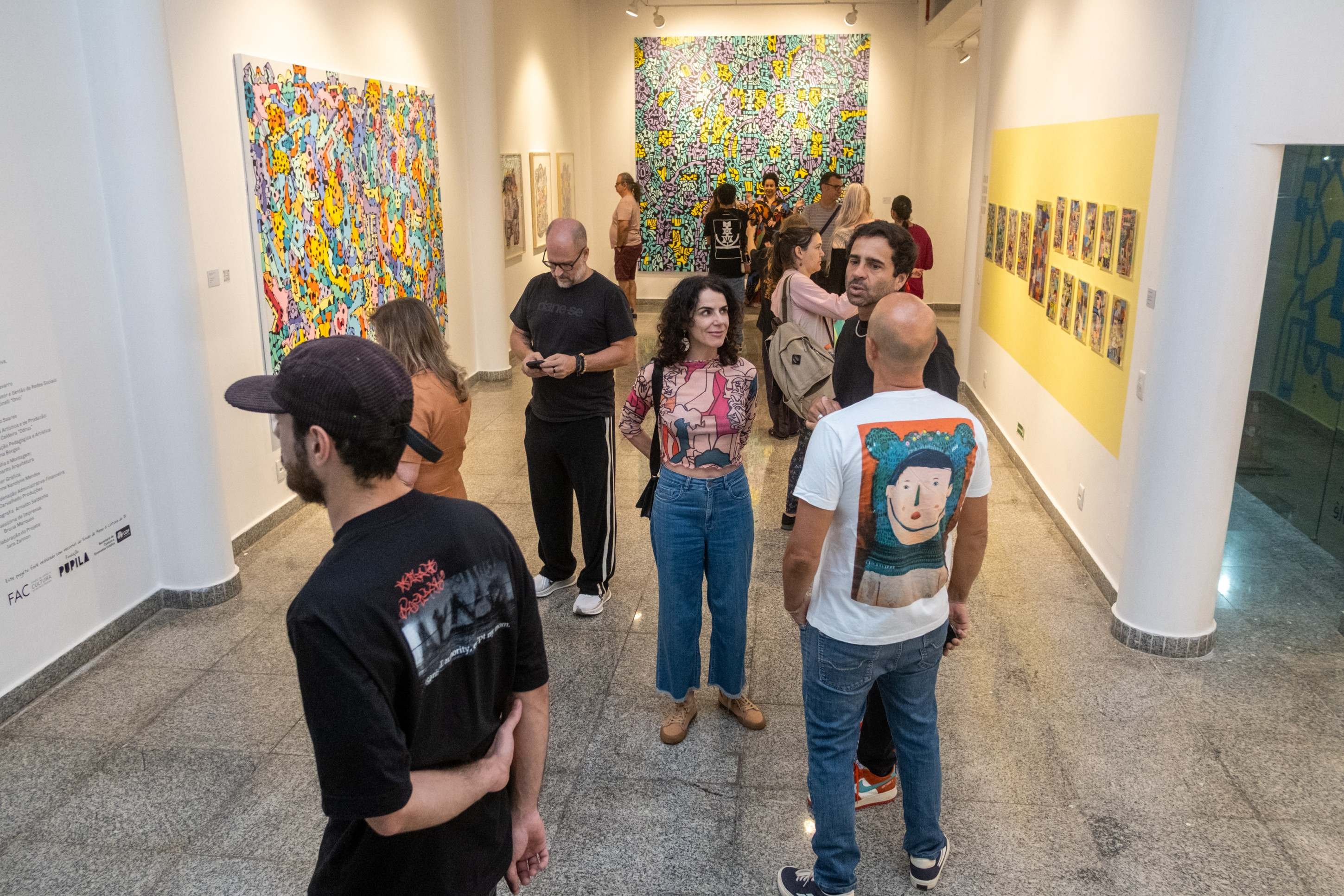 Adriano Cinelli encerra exposição pelos 25 anos de arte urbana