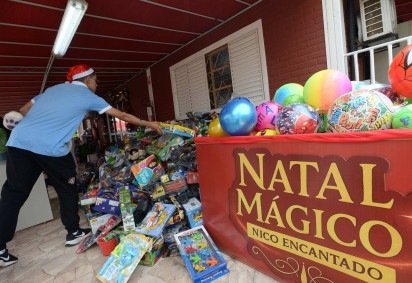 4 mil brinquedos arrecadados, em apenas quatro horas, serão destinados a crianças atendidas por instituições sociais -  (crédito: Minervino Júnior/CB/D.A.Press) -4 mil brinquedos arrecadados, em apenas quatro horas, serão destinados a crianças atendidas por instituições sociais -  (crédito: Minervino Júnior/CB/D.A.Press)